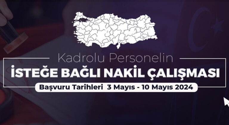Adalet Bakanlığı : Kadrolu Personelin İsteğe Bağlı Nakil Çalışması