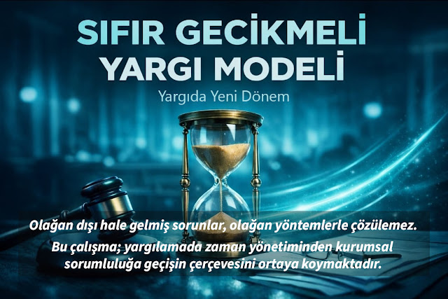 HSK Birinci Daire Başkanı Sıfır Gecikmeli Yargı Modelini Yayınladı.