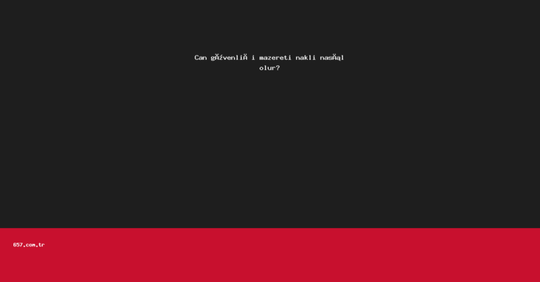 Can güvenliği mazereti nakli nasıl olur?