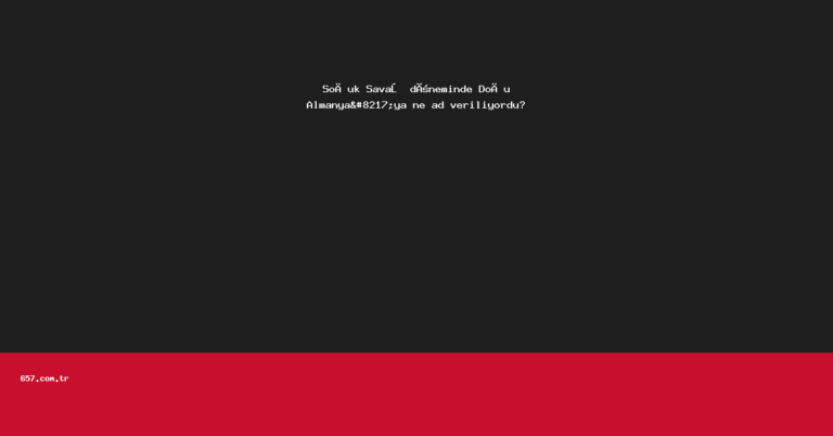 Soğuk Savaş döneminde Doğu Almanya’ya ne ad veriliyordu?