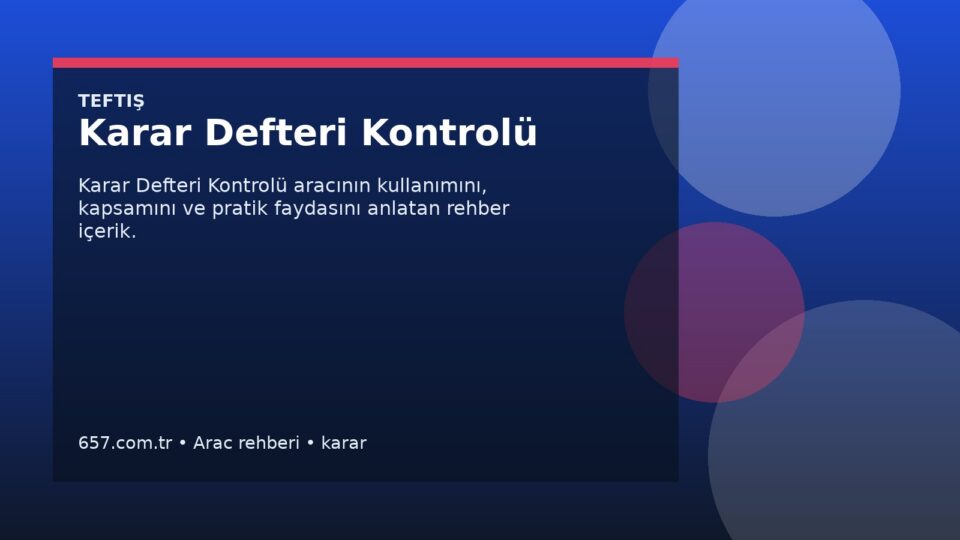 Karar Defteri Kontrolü kapak gorseli
